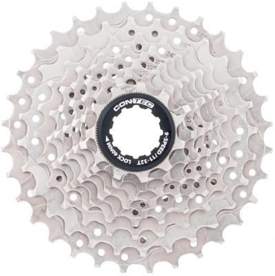 CONTEC "grad" cassette tandwiel ct cassette grad 11-32t 9sp sil./black CONTEC "grad" cassette tandwiel ct cassette grad 11-32t 9sp sil./black