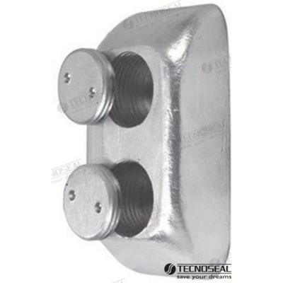 TEN00217 - MMI ZINKANODE 150X80X40MM MET DOP