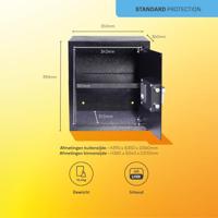 Yale Elektronische kluis YSV/390/DB2 40L - 38479 - thumbnail
