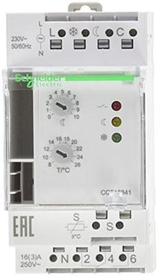 Schneider Electric CCT15841 Temperatuurregelaar 0 tot 26 °C (l x b x h) 65 x 45 x 85 mm