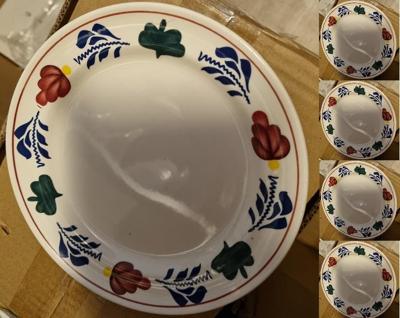 Boerenbont Gebaksbordjes 17,5cm set 6 Stuks