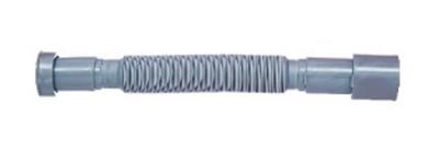 Kirchhoff ECO-SAVE kunststof aansluitbuis, grijs, 1 1/2"IG x 40/50 mm, flexibel 370-830 mm - 98836949