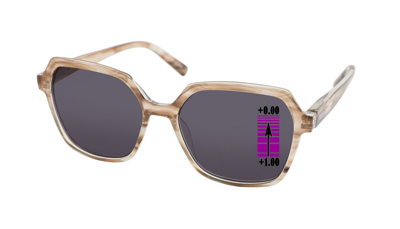 Leeszonnebril Vista Bonita Mira Progressief-Maple-+1.00 Leeszonnebril Vista Bonita Mira Progressief-Maple-+1.00