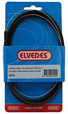 Versnellingskabelset 3/7-speed Elvedes Nexus 1700 / 2250 mm RVS - zwart (op kaart) Versnellingskabelset 3/7-speed Elvedes Nexus 1700 / 2250 mm RVS - zwart (op kaart)