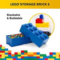 LEGO Brick 8 opbergbox - blauw - thumbnail
