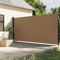 VidaXL Windscherm uittrekbaar 220x600 cm taupe - thumbnail