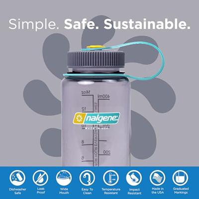 Nalgene Wide-Mouth Sustain 0.5L Drinkfles Aubergine 0.5L Nalgene Wide-Mouth Sustain 0.5L Drinkfles Aubergine 0.5L