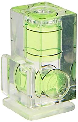 Hama Camera-waterpas met 2 libellen, voor standaard flitsschoen, transparante behuizing