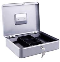 Alco AL-843-36 Geldkistje 300x240x90mm Staal Zilver - thumbnail