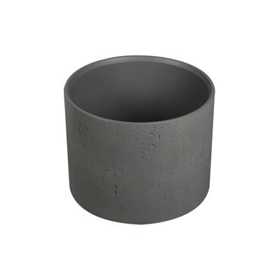 Betonnen Vrijstaande Wastafel Rond Ideavit Idea.Grande-D5 39x30cm Donkergrijs Betonnen Vrijstaande Wastafel Rond Ideavit Idea.Grande-D5 39x30cm Donkergrijs