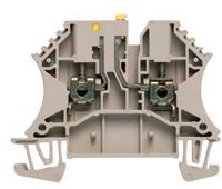 Weidmüller 1048220000 Testscheidingsserieklem Schroeven Grijs 100 stuk(s) - thumbnail