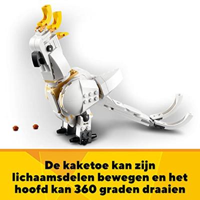 LEGO Creator 3-in-1 - Wit konijn constructiespeelgoed 31133