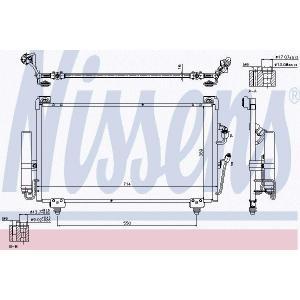 Condensator, airconditioning 940165