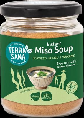 TerraSana Instant miso soep poeder bio 130 Gram
