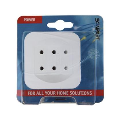 Scanpart verloopsteker 3x euro