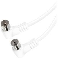 Vivanco Antenne, Satelliet Aansluitkabel 1.5 m Wit - thumbnail