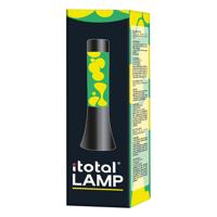 Itotal Lavalamp zwart/groen/wit, 30cm - thumbnail