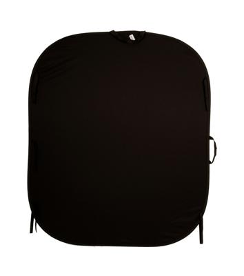 Manfrotto LL LB56GB Plain Collapsible 150x180cm black/mid grey