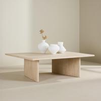 Nohr Salontafel 'Stephanie' Travertinlook, 120 x 100cm - thumbnail