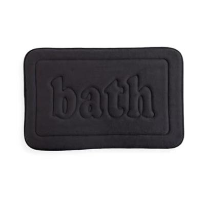 Memory Foam Badmat - TODAY - UTILITY - 40 x 60 cm - Zwart