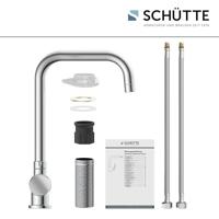 Schutte WINDOW ééngreepsmengkraan keuken met plooibare uitloop | chroom
 24550 - thumbnail