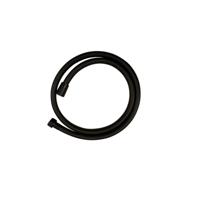 Wiesbaden Doucheslang Rain Kunststof 150 cm Mat Zwart - thumbnail