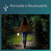 Philips LED 8719514443730 Cicero DSK260 LED-accutafellamp 6 W Wit, Zwart - thumbnail