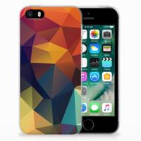 Apple iPhone SE | 5S | TPU Hoesje | Polygon Color - thumbnail