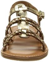 Leren meisjessandalen Baia LES TROPEZIENNES® BY M. BELARBI goud/multi - thumbnail