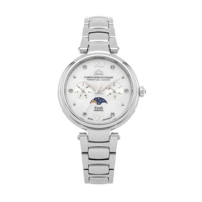 Christophe Duchamp Diamond Etoile dames Horloge 36mm CD7601-1 Christophe Duchamp Diamond Etoile dames Horloge 36mm CD7601-1