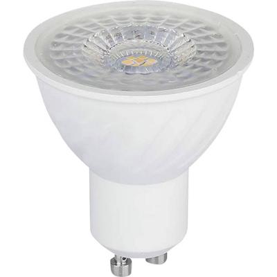 V-TAC 211981 LED-lamp Energielabel F (A - G) GU10 6 W Warmwit (Ø x l) 50 mm x 50 mm Dimbaar 1 stuk(s)