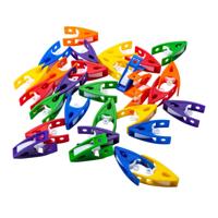 Kleurrijke Clips - 30st. - thumbnail