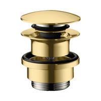 Push Open Afvoergarnituur DN32 HansGrohe Gepolijst Goud - thumbnail