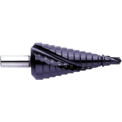 Exact 796 / 07023 HSS Getrapte boor Gezamenlijke lengte 98 mm TiAIN 3 vlakken schacht 1 stuk(s)