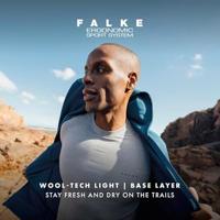 Falke Wool-Tech Light T-shirt Heren Grey-Heather M - thumbnail