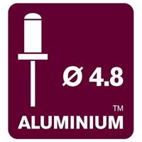 Rapid Blindklinknagel Ø 4.8x14mm Standaard (100 stuks) - thumbnail