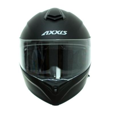 Axxis Helm storm solid mat zwart xs