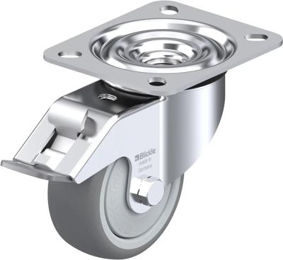 Blickle LE-TPA 80KF-FI Zwenkwiel met rem Wieldiameter: 80 mm Draagvermogen (max.): 100 kg 1 stuk(s) Blickle LE-TPA 80KF-FI Zwenkwiel met rem Wieldiameter: 80 mm Draagvermogen (max.): 100 kg 1 stuk(s)