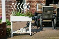 dobar Moestuinbak met rek (Wit) - thumbnail