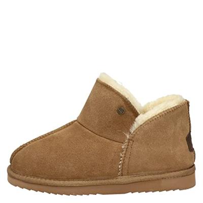 Warmbat Willow dames pantoffels cognac-37