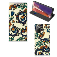 Telefoon Hoesje Samsung Galaxy Note20 Barok Flower - thumbnail