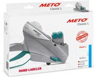METO Prijsapparaat Classic L Aantal drukregels: 2 Grijs - thumbnail