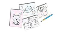 SES Creative Ses my first kleuren met water - fantasie dieren - thumbnail
