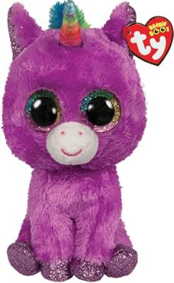 TY Beanie Boo&apos;s Eenhoorn Knuffel Rosette 24 cm