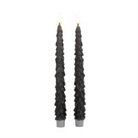Dinerkaars kerstboom 27 cm taupe Anna's Collection - Annas collection - thumbnail