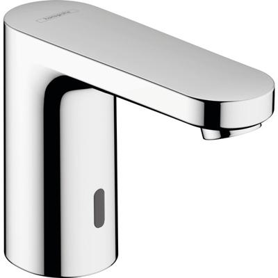 Hansgrohe Elektronische Wastafelkraan Vernis Blend Gemengd Water en Batterij Chroom Hansgrohe Elektronische Wastafelkraan Vernis Blend Gemengd Water en Batterij Chroom
