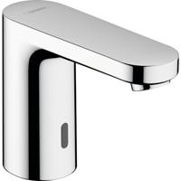 Hansgrohe Elektronische Wastafelkraan Vernis Blend Gemengd Water en Batterij Chroom - thumbnail