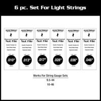 MusicNomad MN668 set met 6 vijlen topkam elektrische gitaar - light - thumbnail