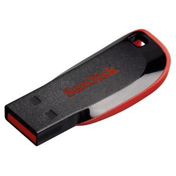 SanDisk Cruzer® Blade™ USB-stick 32 GB Zwart SDCZ50-032G-E95 USB-A 2.0 SanDisk Cruzer® Blade™ USB-stick 32 GB Zwart SDCZ50-032G-E95 USB-A 2.0