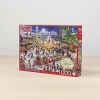 Falcon de luxe Falcon The Christmas Carousel 2x 1000 stukjes - Legpuzzel voor Volwassenen - thumbnail